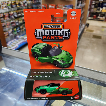 Matchbox - Moving Parts - 2024 Porsche 718 Spyder RS