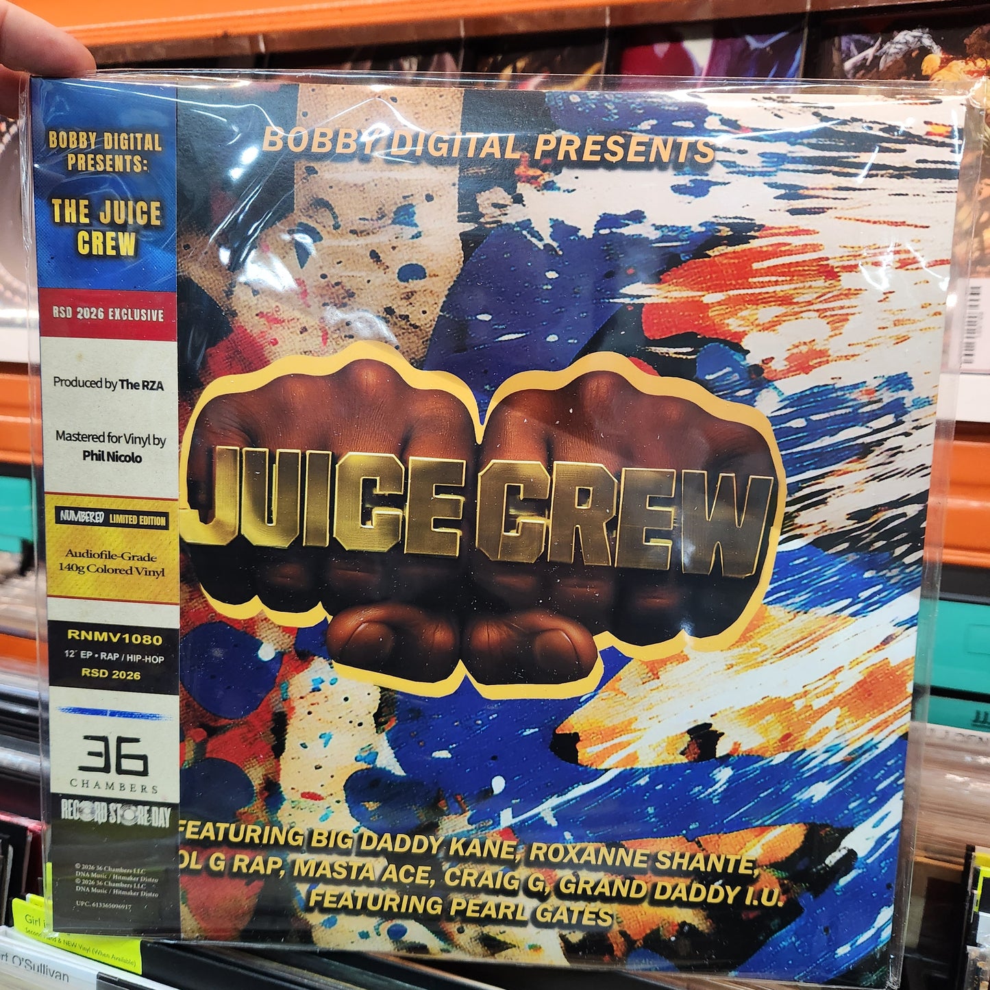 NEW - RZA & The Juice Crew, Bobby Digital Presents: The Juice Crew LP - RSD2026