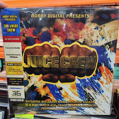 NEW - RZA & The Juice Crew, Bobby Digital Presents: The Juice Crew LP - RSD2026