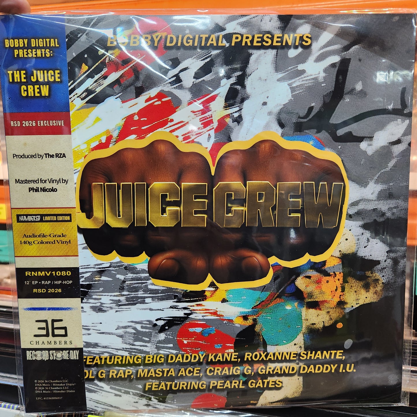 NEW - RZA & The Juice Crew, Bobby Digital Presents: The Juice Crew LP - RSD2026