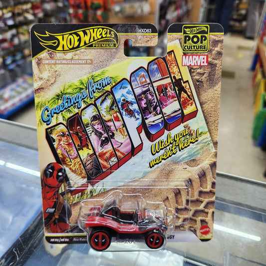 Hot Wheels Premium - Pop Culture (2026 Mix 3) - Spider-Mobile Dead-Buggy 'Deadpool'