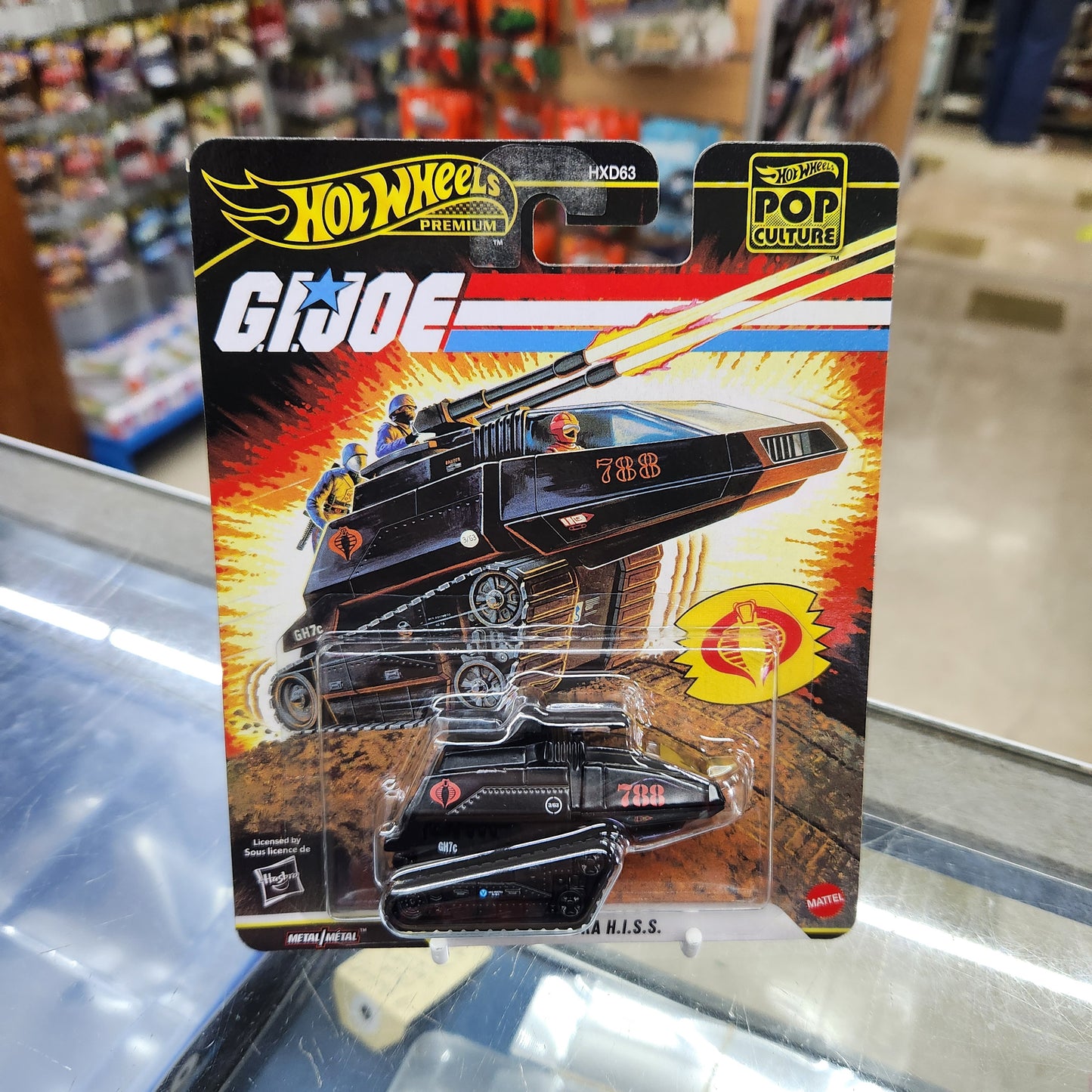 Hot Wheels Premium - Pop Culture (2026 Mix 3) - Cobra H.I.S.S 'G.I.Joe'
