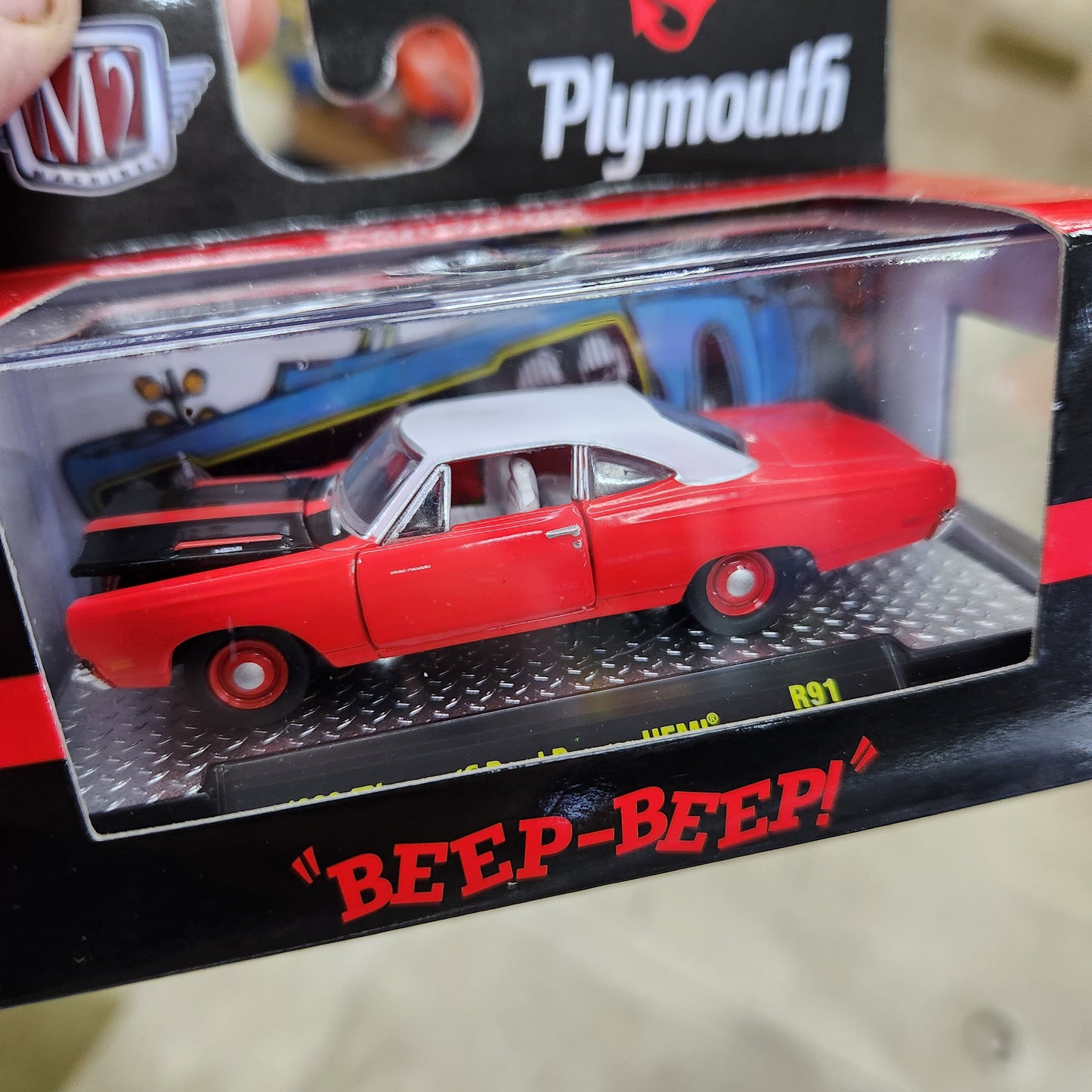 M2 Machines - 'Detroit Muscle' Mix 91 - 1969 Plymouth Road Runner HEMI