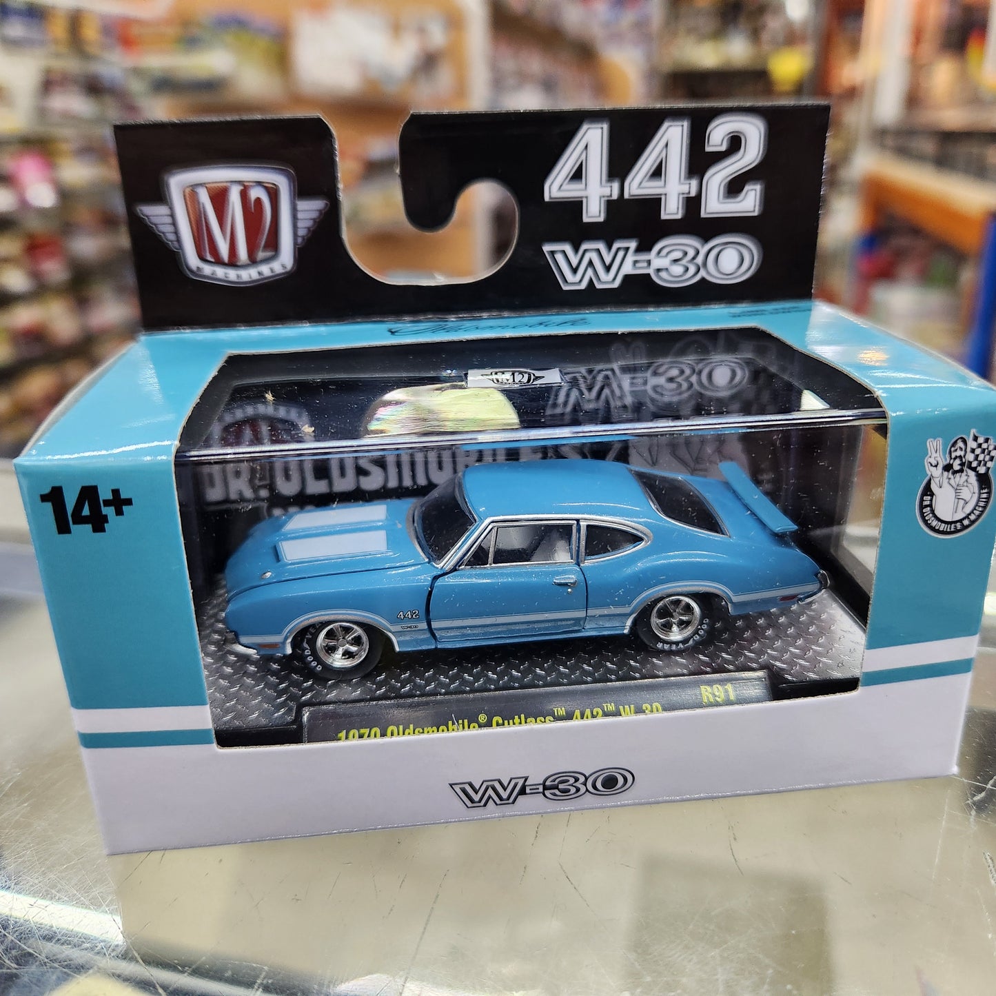 M2 Machines - 'Detroit Muscle' Mix 91 - 1970 Oldsmobile Cutlass 442 W-30