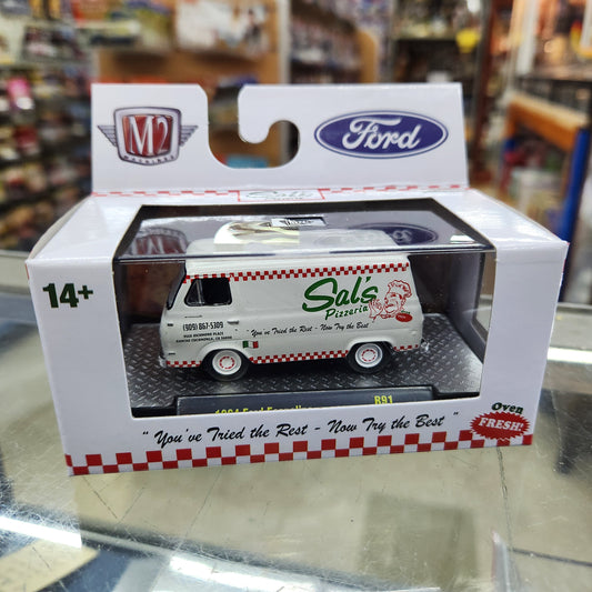 M2 Machines - 'Detroit Muscle' Mix 91 - 1964 Ford Econoline 'Sals Pizzeria'