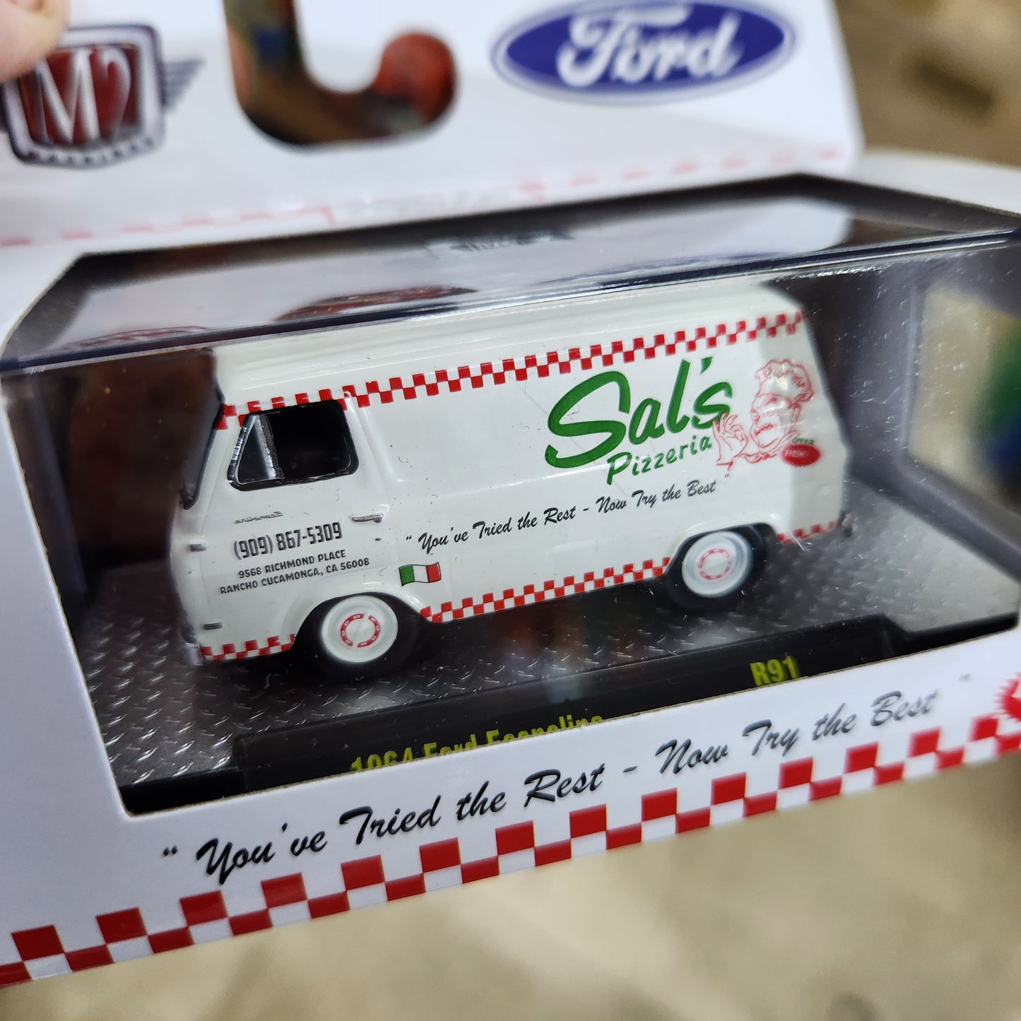 M2 Machines - 'Detroit Muscle' Mix 91 - 1964 Ford Econoline 'Sals Pizzeria'