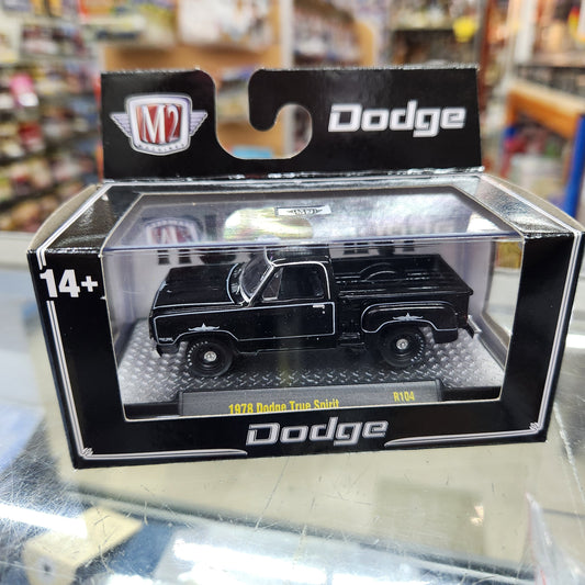 M2 Machines - 'Auto-Trucks' Mix 104 - 1978 Dodge True Spirit (Black)