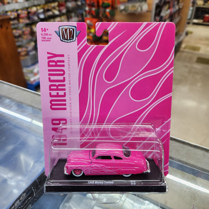 M2 Machines - 'Auto-Drivers' Mix 115 - 1949 Mercury Custom (Pink)