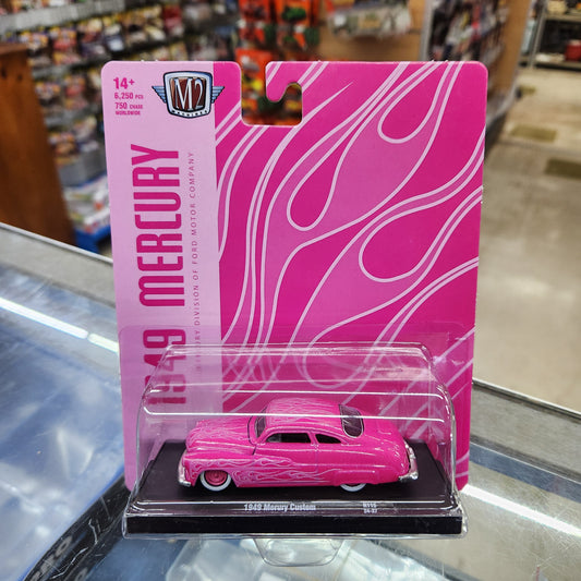 M2 Machines - 'Auto-Drivers' Mix 115 - 1949 Mercury Custom (Pink)