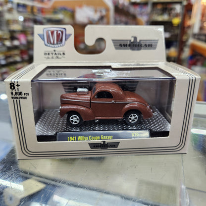 M2 Machines - 'Auto-Thentics Mix 70 - 1941 Willys Coupe Gasser
