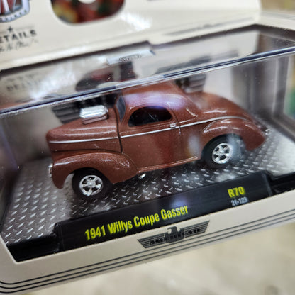 M2 Machines - 'Auto-Thentics Mix 70 - 1941 Willys Coupe Gasser