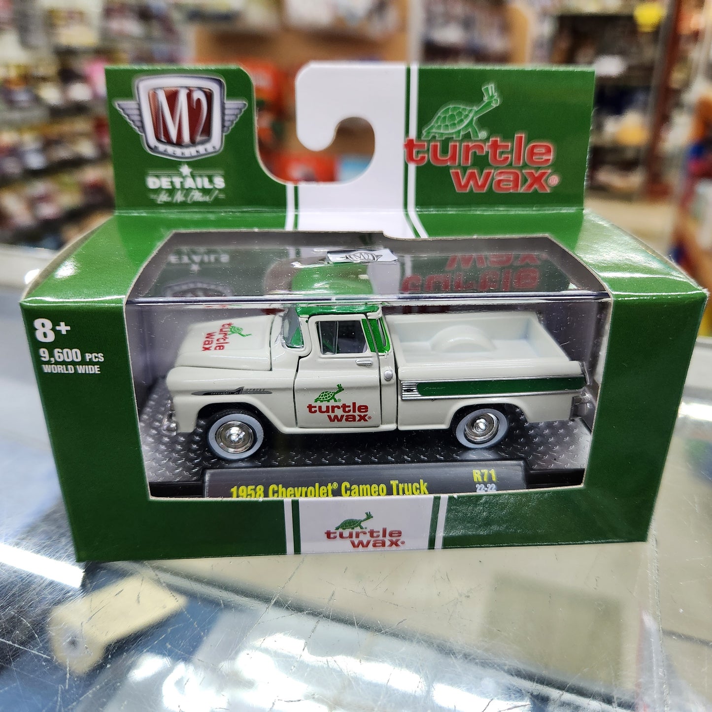 M2 Machines - 'Auto-Thentics Mix 71 - 1958 Chevrolet Cameo Truck 'Turtle Wax'