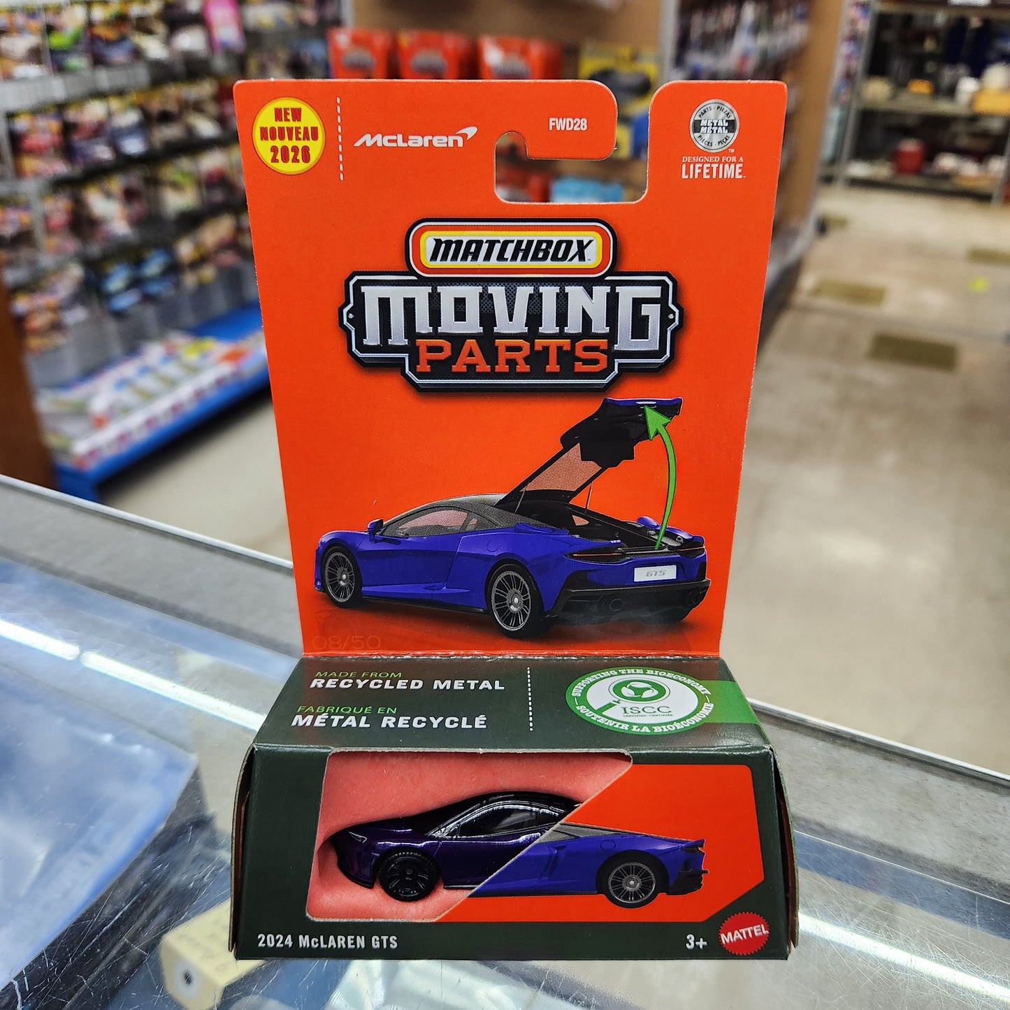 Matchbox - Moving Parts - 2024 McLaren GTS (Purple)