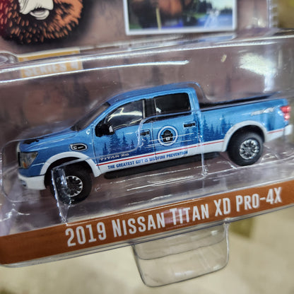 Greenlight - 'Smokey Bear' Series 4 - 2019 Nissan Titan XD Pro-4X