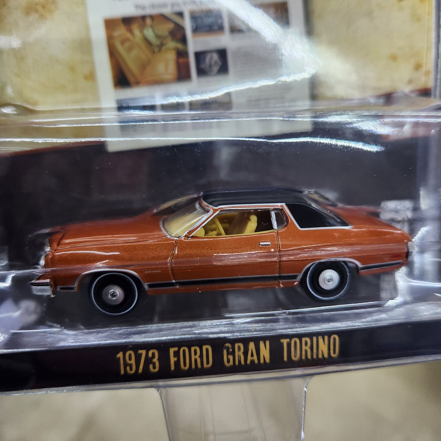 Greenlight - 'Vintage Ad Cars' Series 10 - 1973 Ford Gran Torino (Brown)