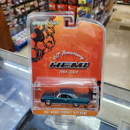 Greenlight - '60th Anniversary Hemi' - 1967 Dodge Coronet R/T Hemi