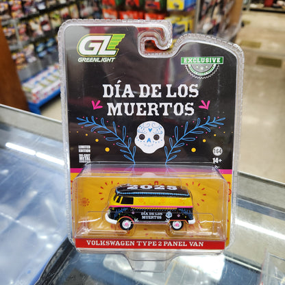 Greenlight - 'Dia De Los Muertos' - Volkswagen Type 2 Panel Van