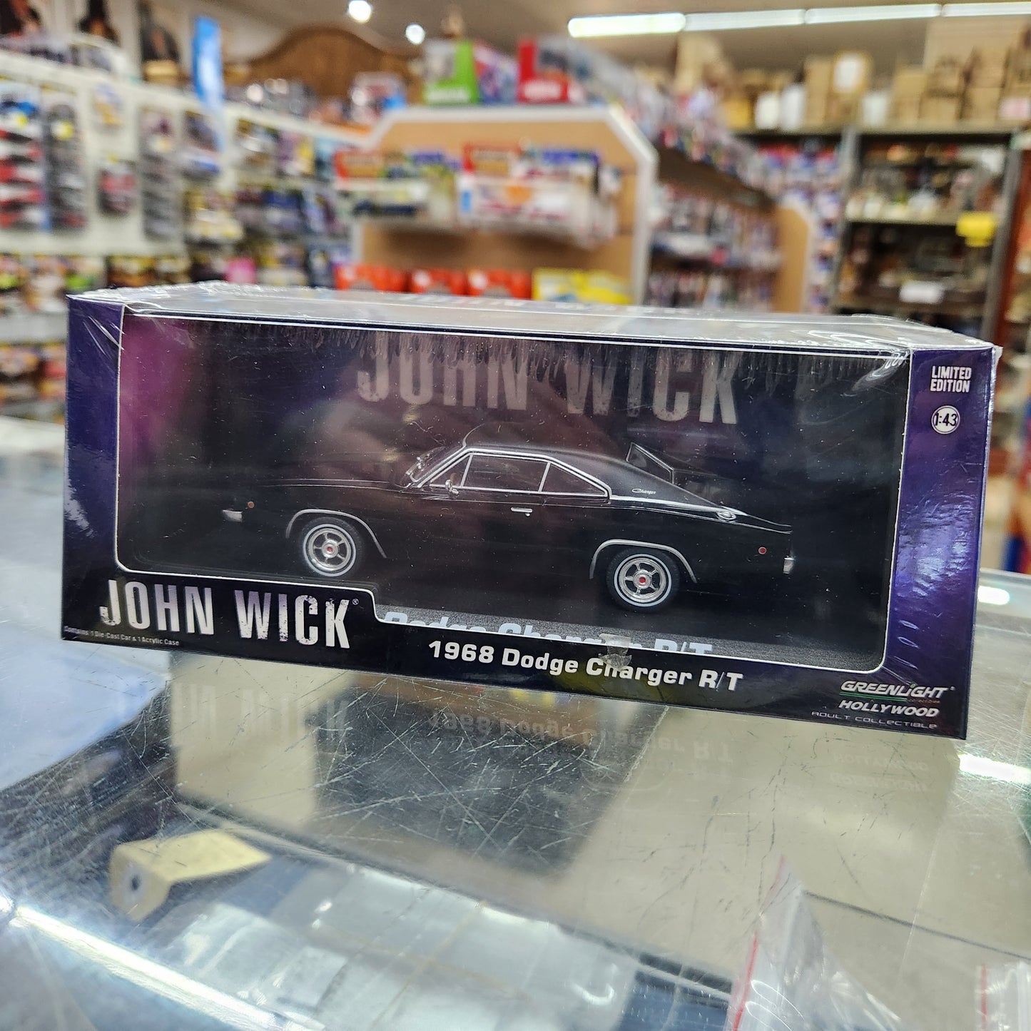 Greenlight - 1968 Dodge Charger R/T 'John Wick 2014' - 1:43 Scale