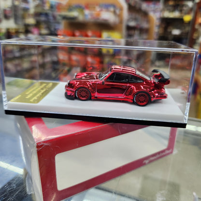 MyModelCollect - Porsche RWB 930 (Chrome Red) - 1:64 Scale