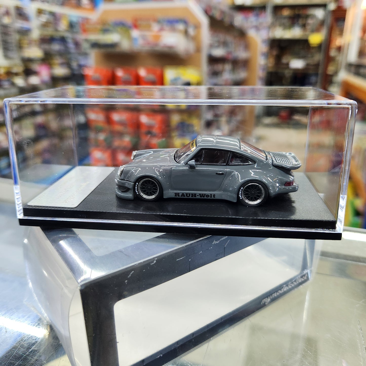 MyModelCollect - Porsche RWB 930 (Naduo Grey) - 1:64 Scale