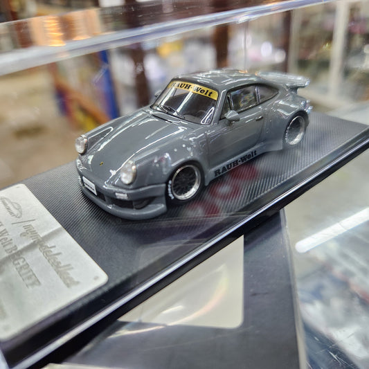 MyModelCollect - Porsche RWB 930 (Naduo Grey) - 1:64 Scale