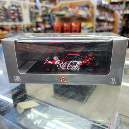 Street Warrior - Porsche RWB 993 'Coca-Cola' (Low Tail) - Red
