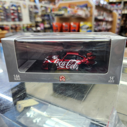 Street Warrior - Porsche RWB 993 'Coca-Cola' (Low Tail) - Red