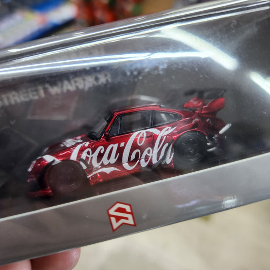 Street Warrior - Porsche RWB 993 'Coca-Cola' (Low Tail) - Red