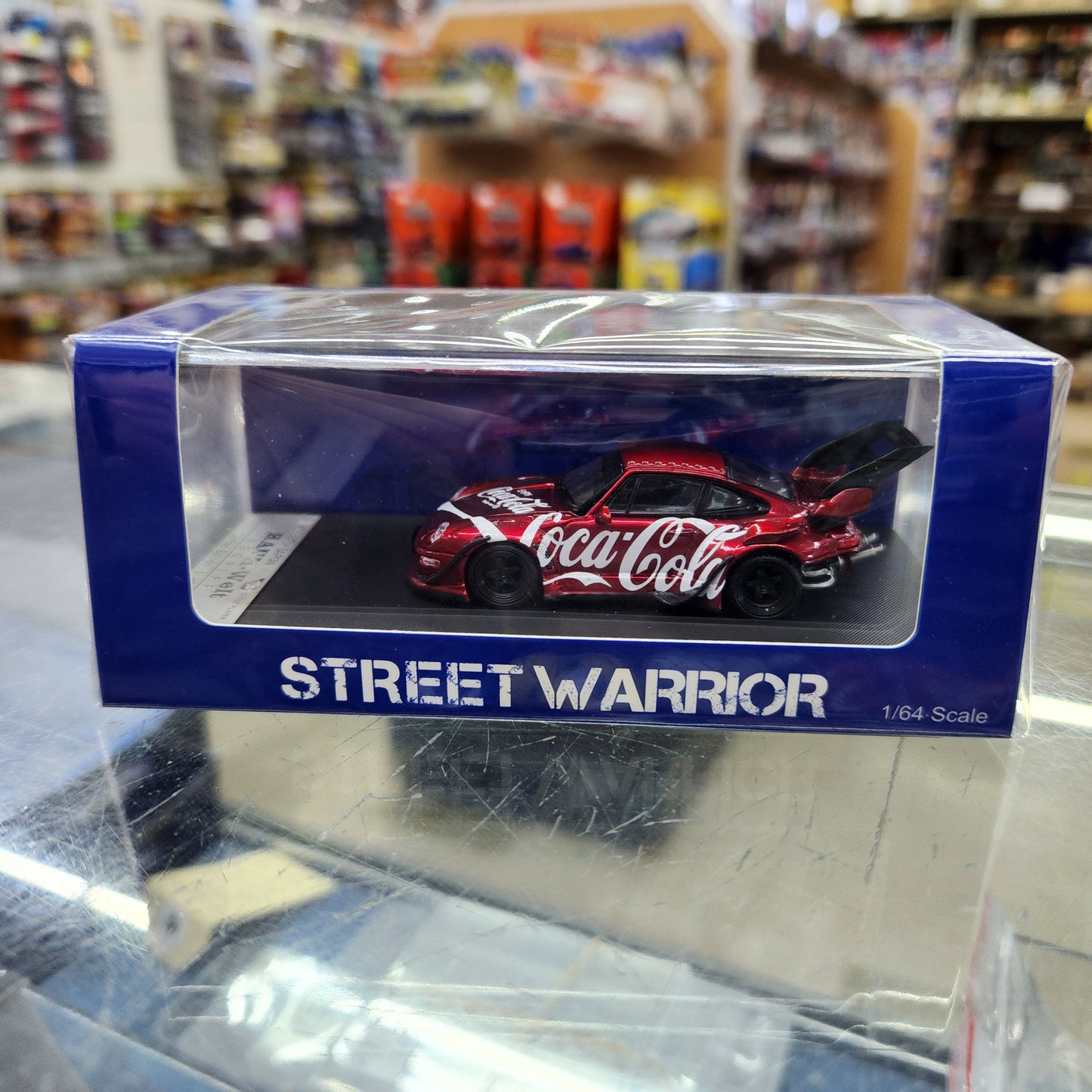Street Warrior - Porsche RWB 993 'Coca-Cola' (High Tail) - Red