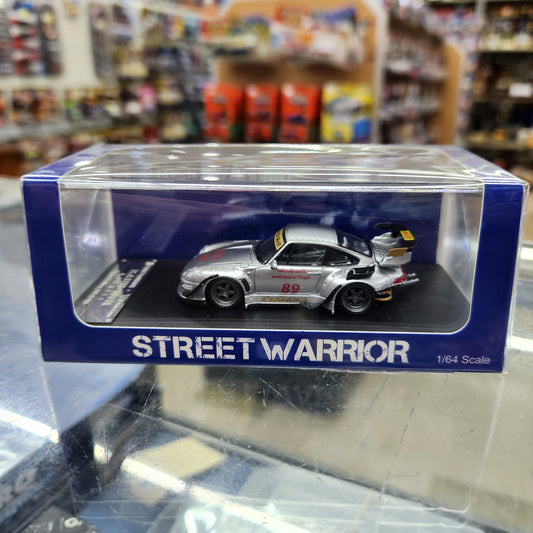 Street Warrior - Porsche RWB 993 'Zamac' (Low Tail) - Silver