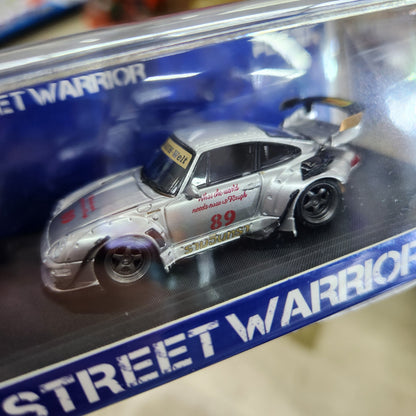 Street Warrior - Porsche RWB 993 'Zamac' (Low Tail) - Silver