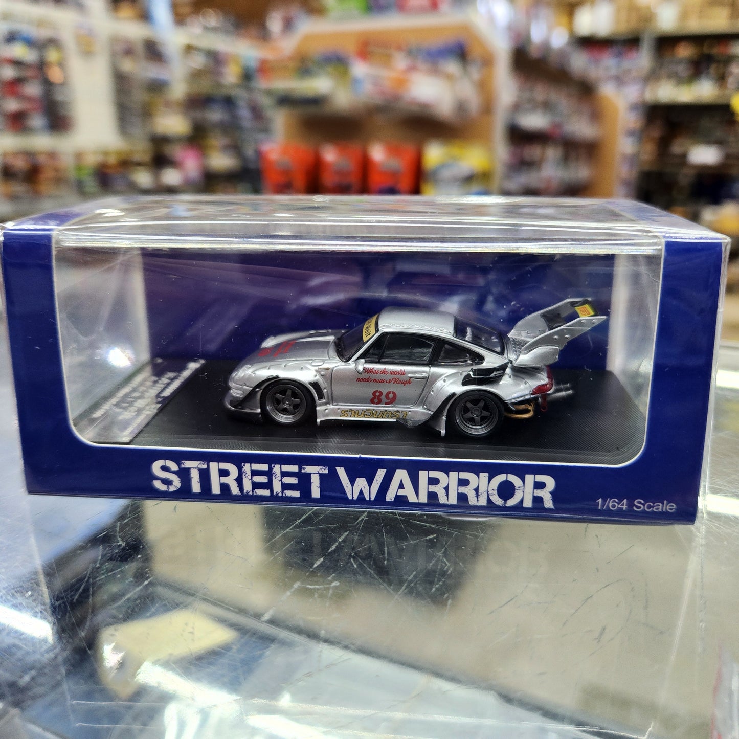 Street Warrior - Porsche RWB 993 'Zamac' (High Tail) - Silver