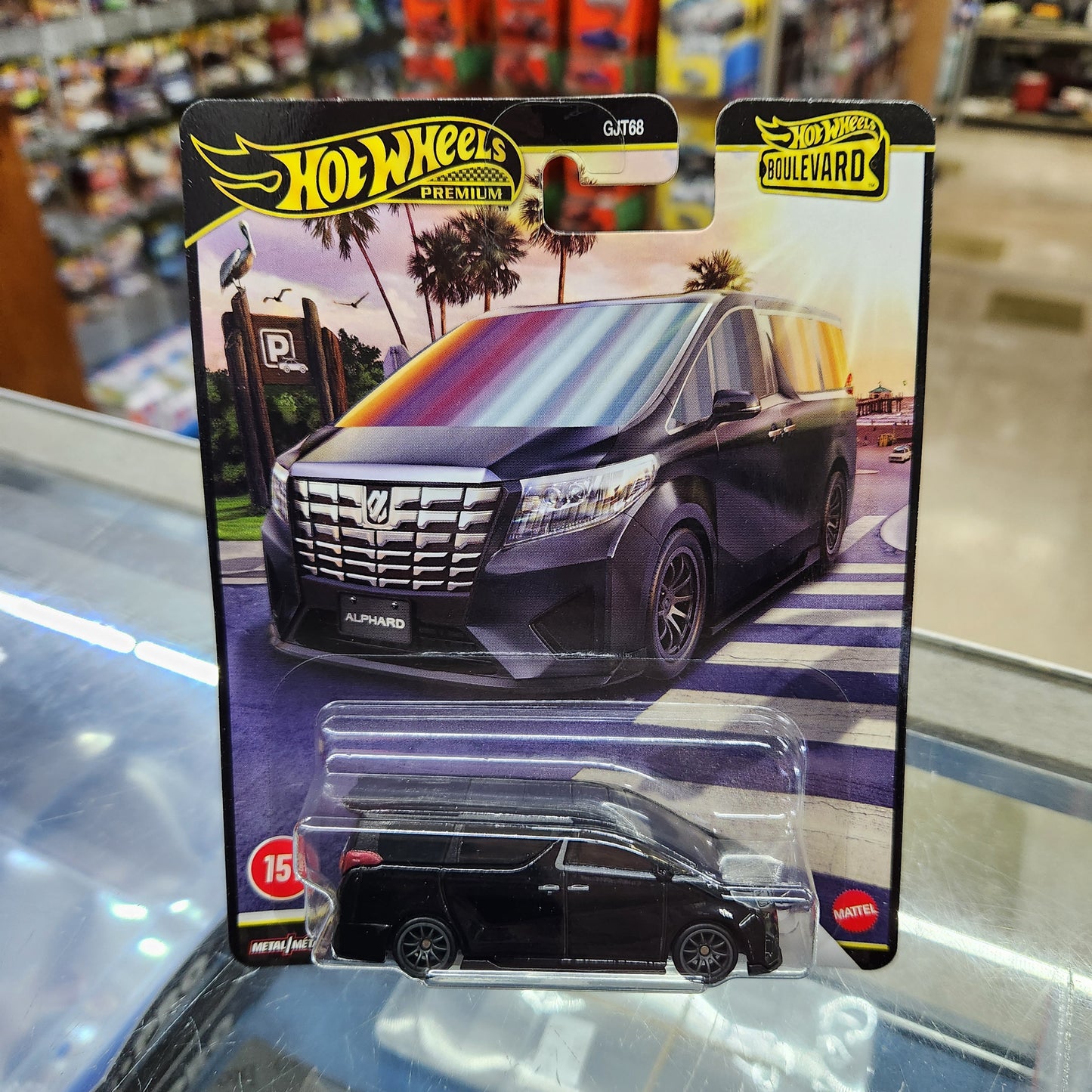 Hot Wheels Premium - Boulevard #151 - 2015 Toyota Alphard (Black)