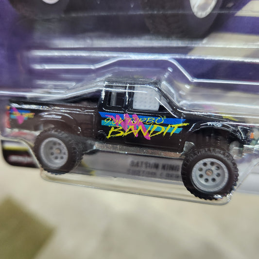 Hot Wheels Premium - Boulevard #153 - Datsun King Cab - Baja Custom - Black