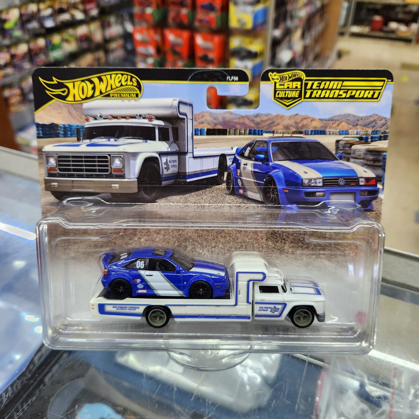 Hot Wheels - Team Transport - VW Corrado VR6/Retro Rig Hauler