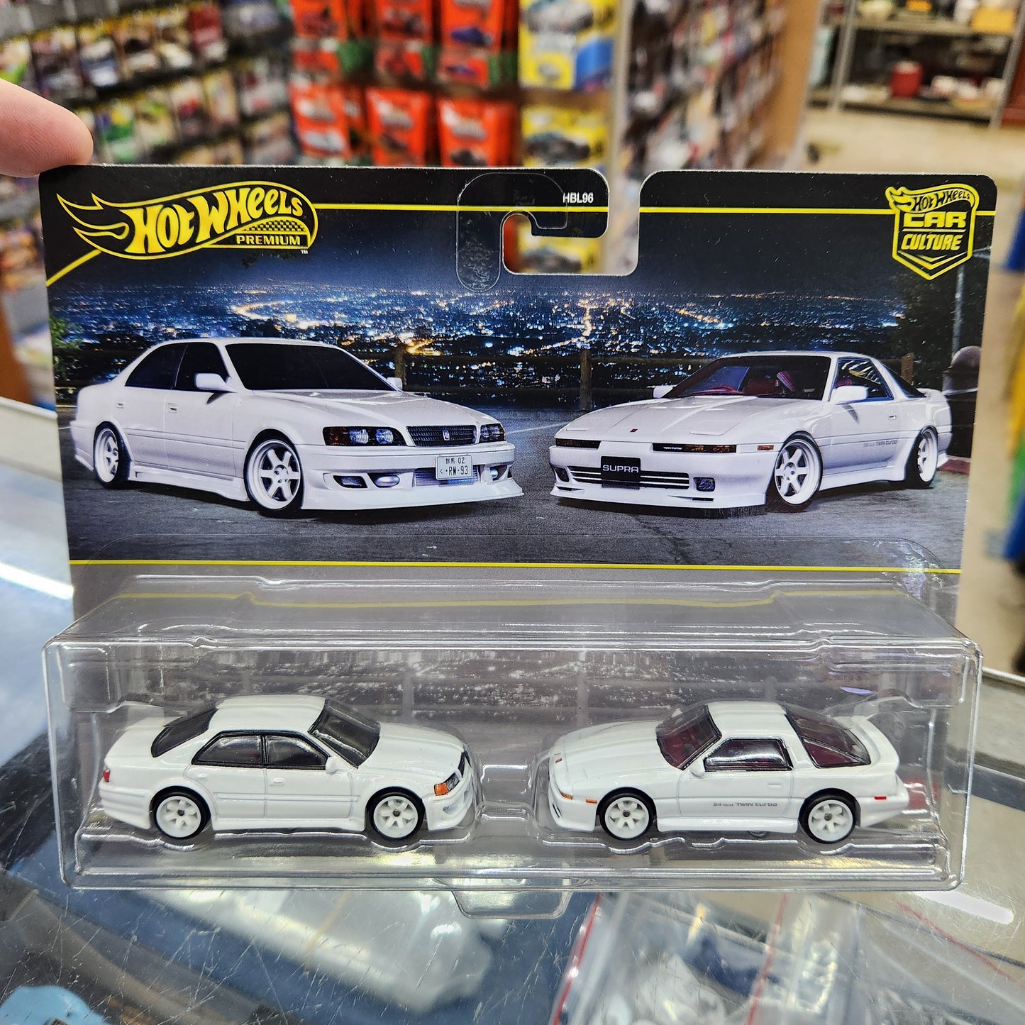 Hot Wheels Premium - Car Culture - 2 Pack - Toyota Chaser JZX 100 & 1989 Toyota Supra