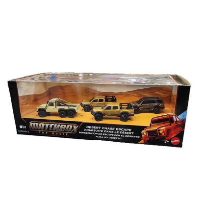 Matchbox - 'Matchbox: The Movie' - Desert Chase Escape Collector Multipack