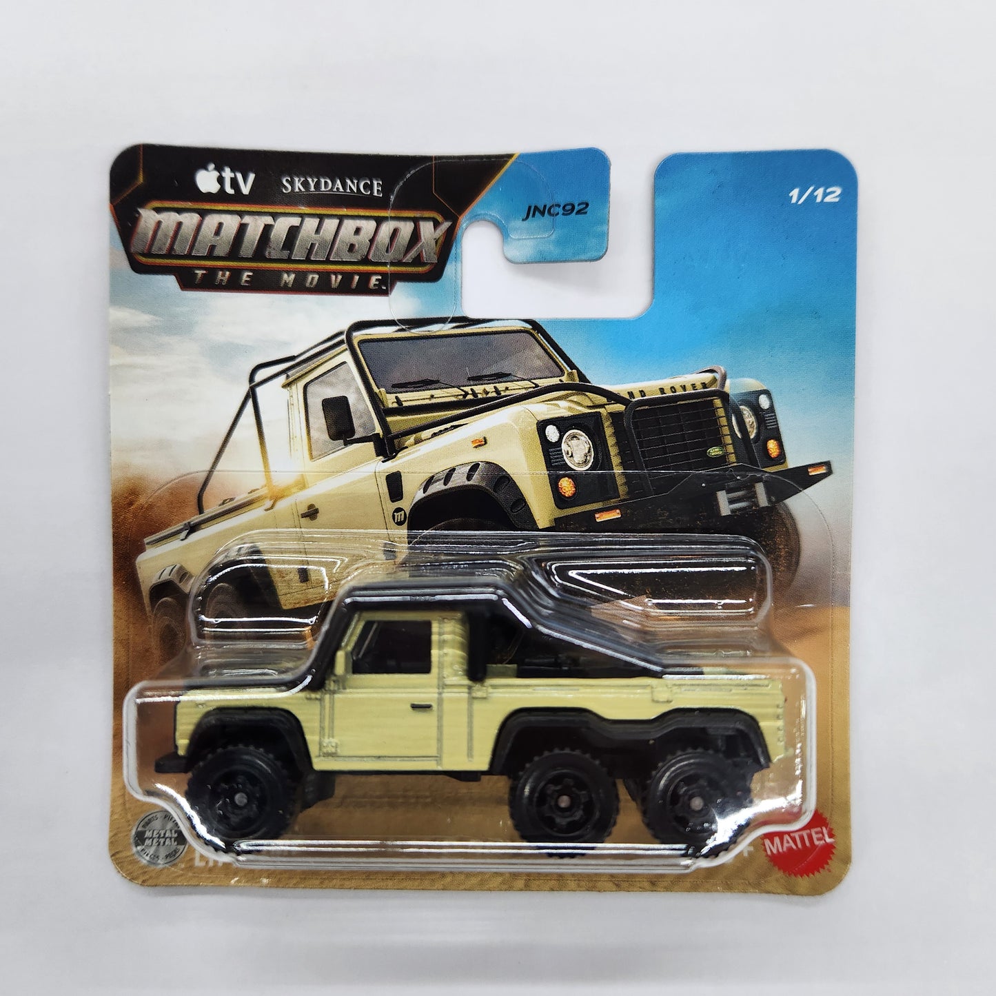 Matchbox - 'Matchbox: The Movie' - Land Rover 6x6 - Short Card
