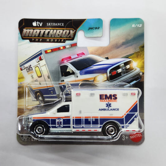 Matchbox - 'Matchbox: The Movie' - 2019 RAM Ambulance - Short Card