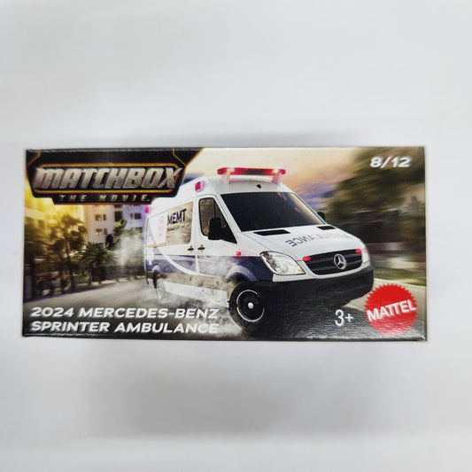 Matchbox - 'Matchbox: The Movie' - 2024 Mercedes-Benz Sprinter Ambulance - Boxed