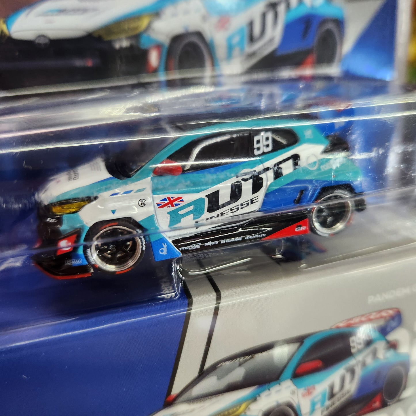 Pop Race - Pandem GR Yaris 'Enigma' 'Auto Finesse' - 1:64 Scale