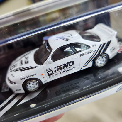 INNO64 - Nissan Skyline GT-R (R33) 'DPLS x INNO64' - White/Black