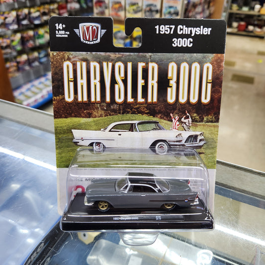 M2 Machines - 'Auto-Drivers' Mix 130 - 1957 Chrysler 300C (Grey/Black)