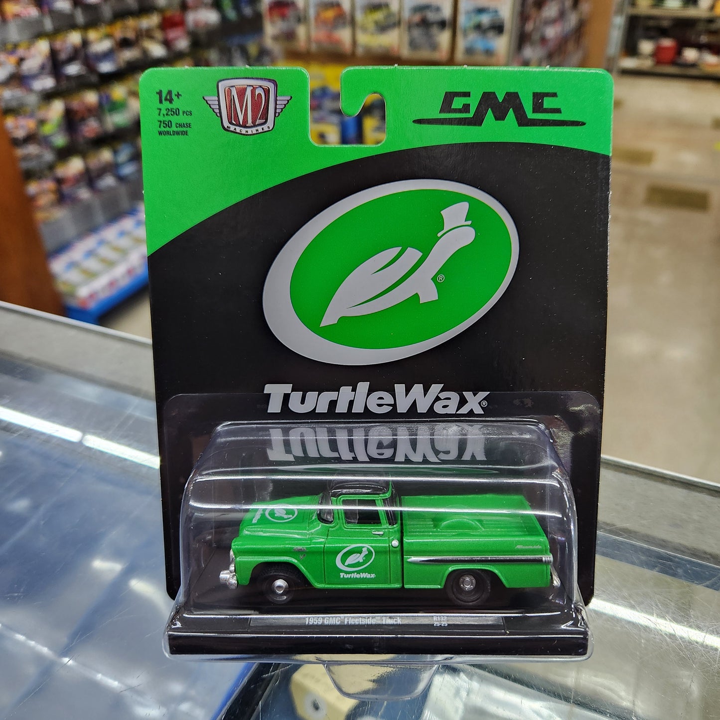 M2 Machines - 'Auto-Drivers' Mix 132 - 1959 GMC Fleetside Truck 'Turtle Wax'