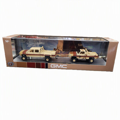 M2 Machines - 'Auto-Haulers' Mix 95 - 1977 GMC Sierra Classic 3500 + 1977 GMC Sierra Desert Fox