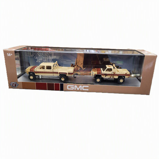 M2 Machines - 'Auto-Haulers' Mix 95 - 1977 GMC Sierra Classic 3500 + 1977 GMC Sierra Desert Fox