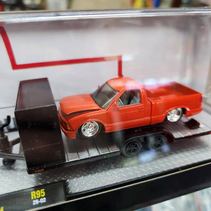 M2 Machines - 'Auto-Haulers' Mix 95 - 1995 Chevy S10 Custom + 1993 Chevy C1500 SS 454