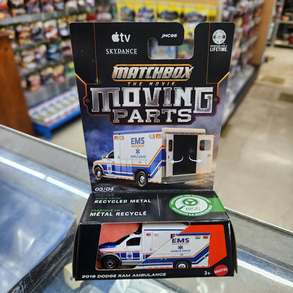 Matchbox - Moving Parts - 'Matchbox: The Movie' - 2019 Dodge RAM Ambulance