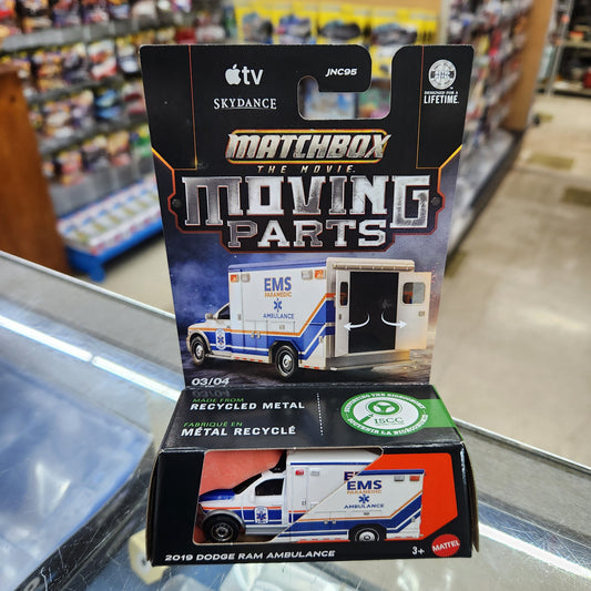 Matchbox - Moving Parts - 'Matchbox: The Movie' - 2019 Dodge RAM Ambulance