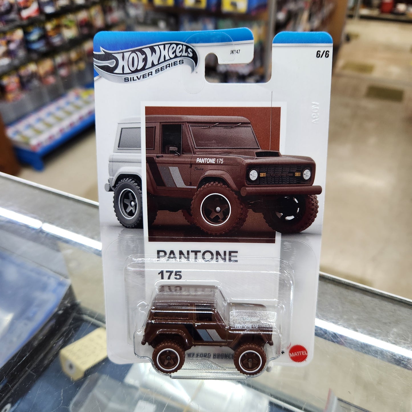 Hot Wheels Silver Series - Pantone (2026) (Mix 2) - 1967 Ford Bronco